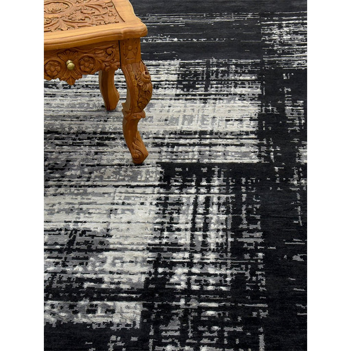 Arizona Black Hand - knotted Rug - Alankaram