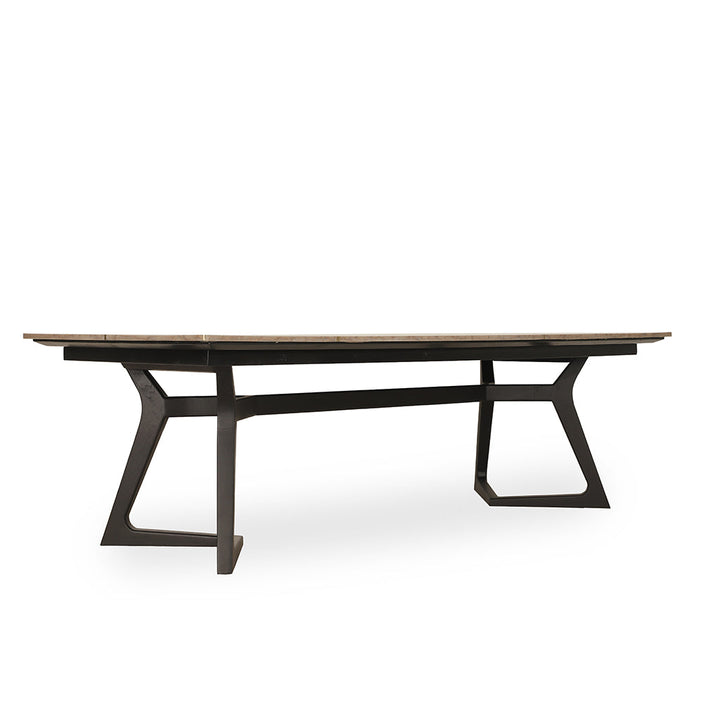 Betona Teakwood Dining Table with Stone Top - Alankaram