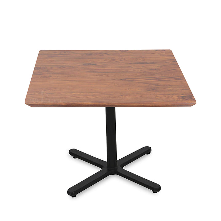 Caato Square Wooden Top Table - Alankaram