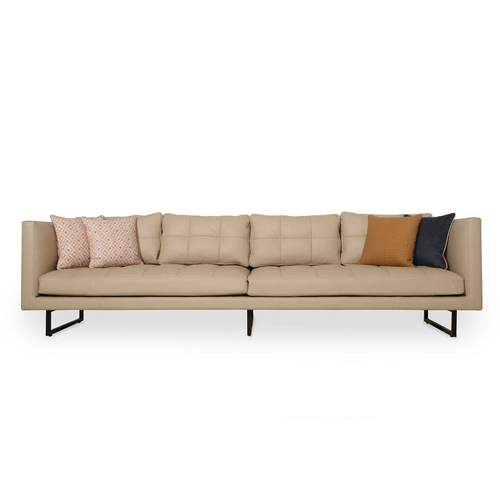 Giza Four Seater Soildwood Sofa - Alankaram