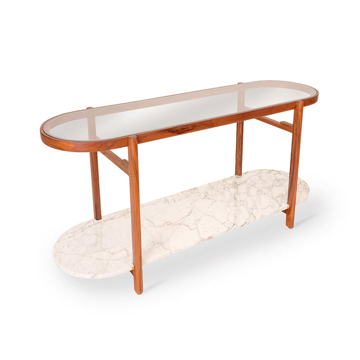 Harmonie – Console with Glass and Quartz - Alankaram