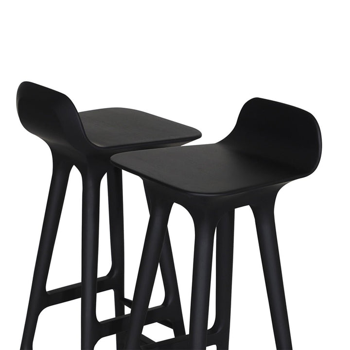 Inalt – High / Bar Chair with Black Stain - Alankaram