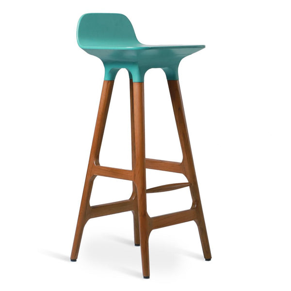 Inalt – High / Bar Chair with Green PU - Alankaram