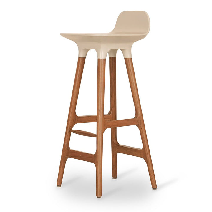 Inalt – High / Bar Chair with White PU - Alankaram