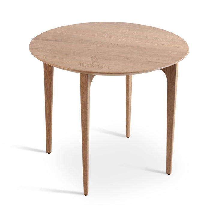 Oko - Smooth Ash Round Table - Alankaram