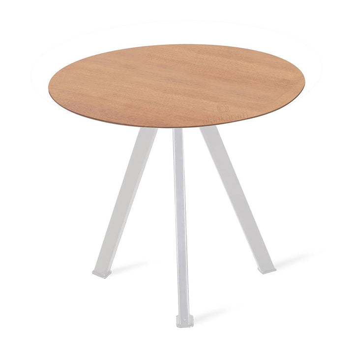 Trio – Metal Table with Solidwood Top - Alankaram