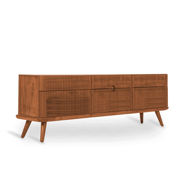 Vaitini Teakwood TV Unit - Alankaram