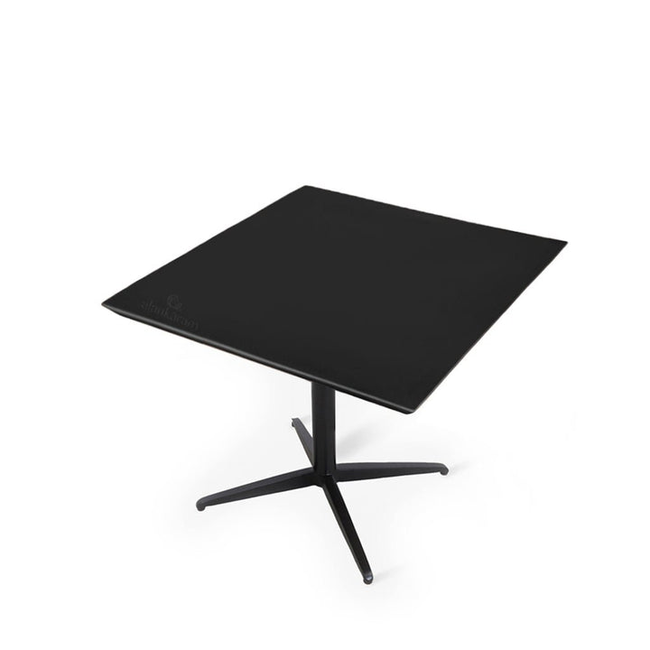 Whetu - Cafe table Laminate Black Top - Alankaram